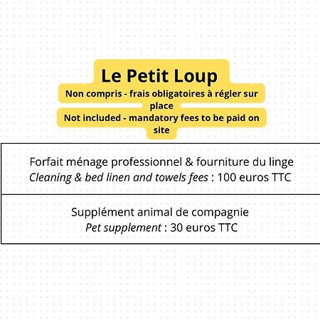 Le Petit Loup, Appartement Neuf Avec Jardin Gerbépal Exterior photo