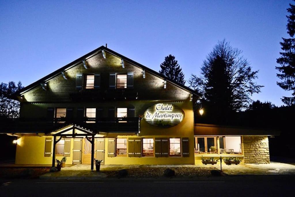 Le Petit Loup, Appartement Neuf Avec Jardin Gerbépal Exterior photo