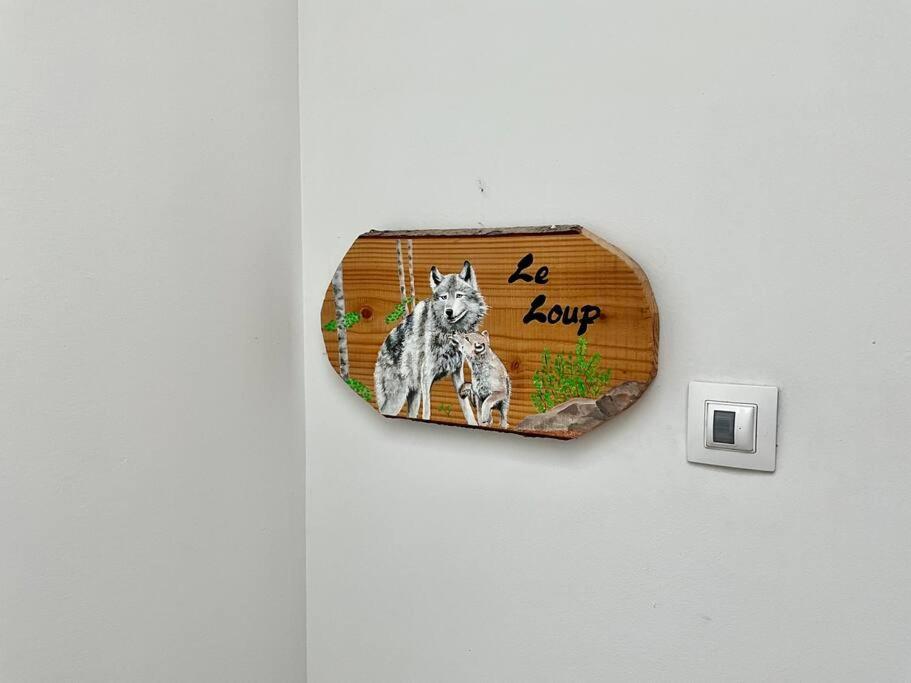 Le Petit Loup, Appartement Neuf Avec Jardin Gerbépal Exterior photo